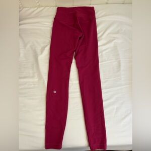 Lululemon Wunder Train High Rise Leggings